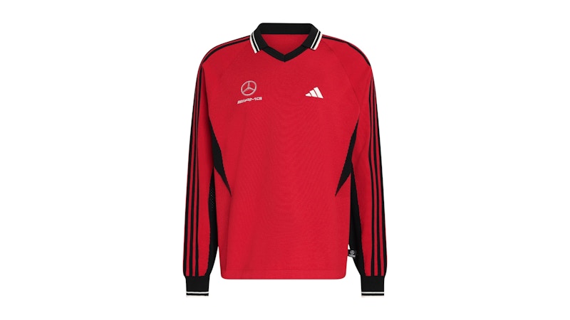 adidas x Mercedes AMG Knit Jersey Sweatshirt Power Red