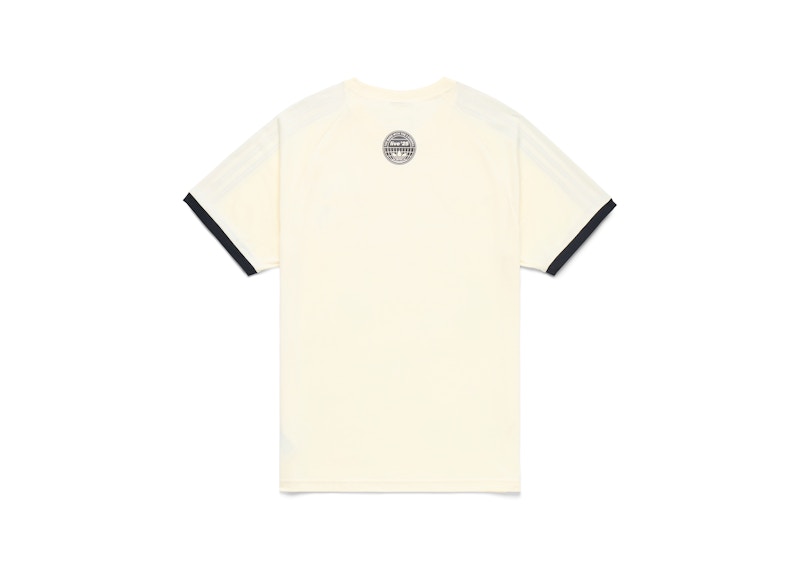 adidas x Oasis Tour 3-Stripes T-Shirt Cream White
