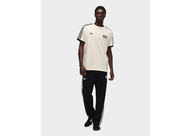adidas x Oasis Tour 3-Stripes T-Shirt Cream White