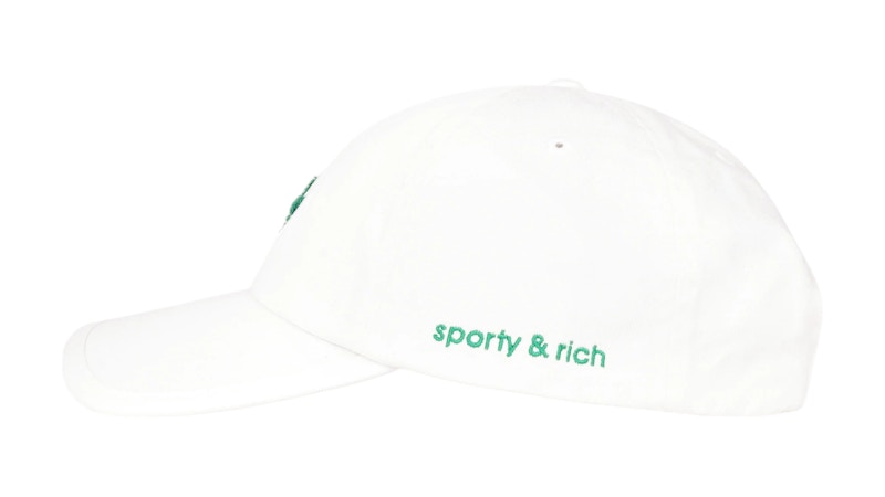 adidas x Sporty & Rich Court Hat Off White/Court Green