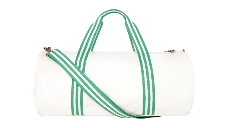 adidas x Sporty & Rich Duffle Bag Off White/Court Green