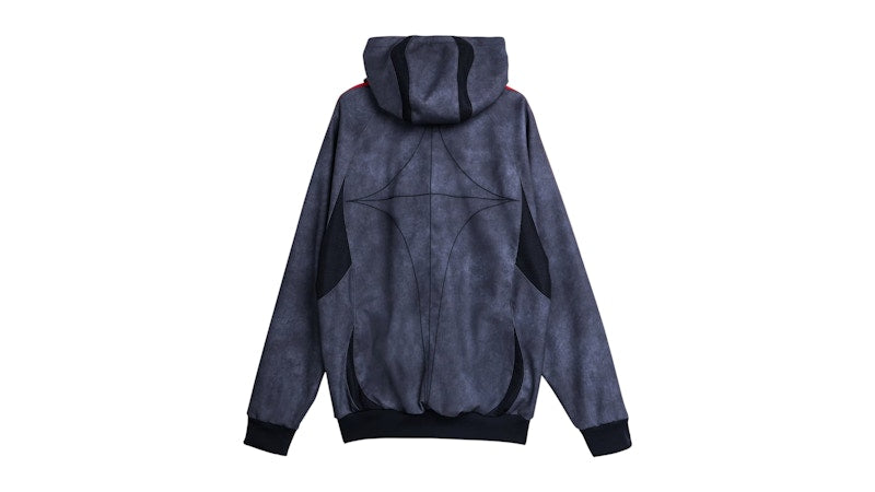 adidas x Thug Club Teamgeist Faux Leather Jacket Black/Antique Silver