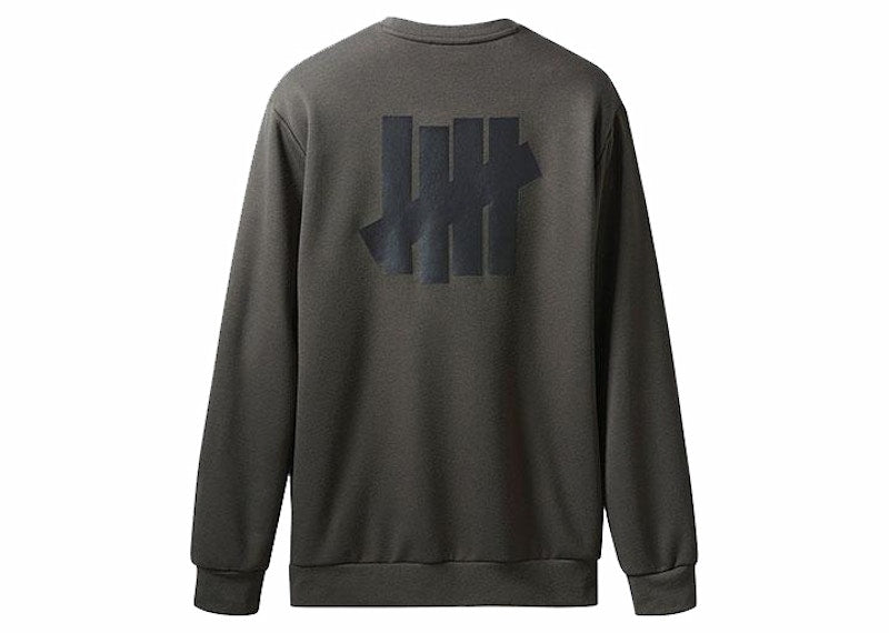 adidas x Undefeated Running Crew Sweater Gray/Cinder/Utility Black