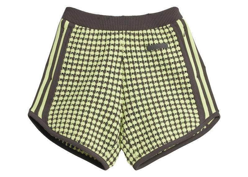 adidas x Wales Bonner Knit Shorts Semi Frozen Yellow/Night Brown