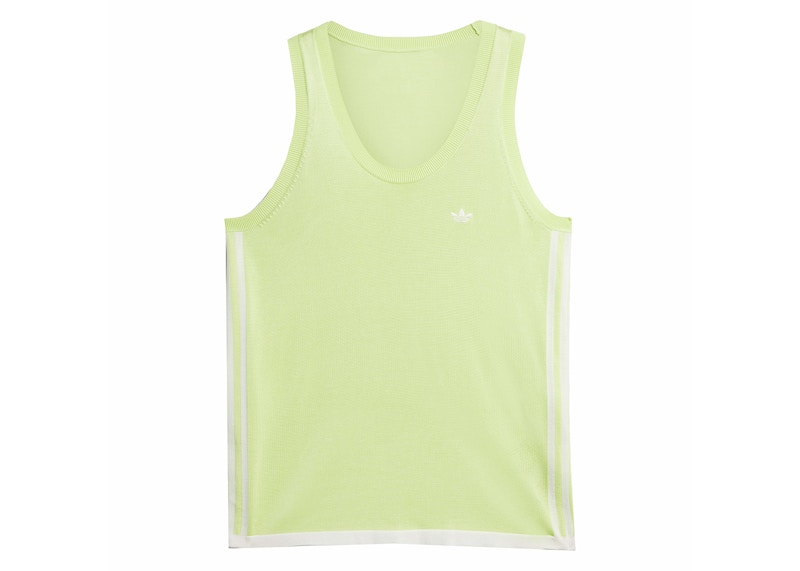 adidas x Wales Bonner Knit Vest Semi Frozen Yellow/Chalk White