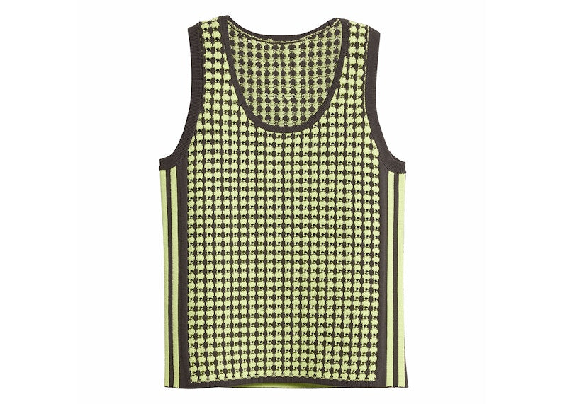 adidas x Wales Bonner Knit Vest Semi Frozen Yellow/Night Brown