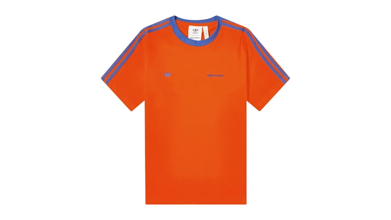 adidas x Wales Bonner Short Sleeve T-shirt Bold Orange/Team Royal Blue