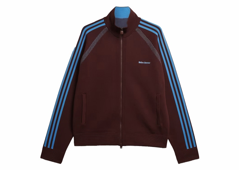 adidas x Wales Bonner Statement Knit Track Top Mystery Brown
