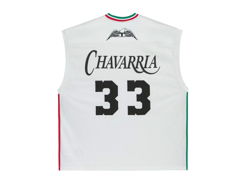 adidas x Willy Chavarria Basketball Jersey Off White/Black