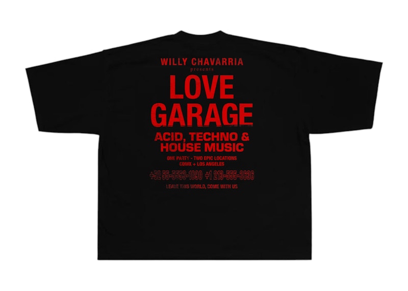 adidas x Willy Chavarria Love Garage Tee Black