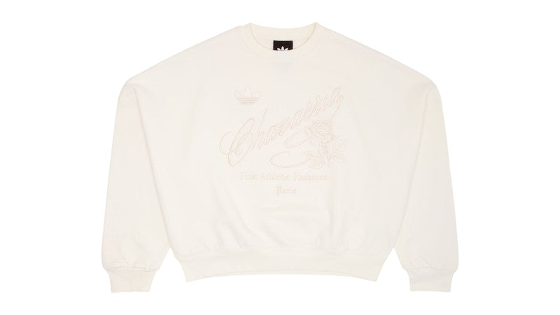 adidas x Willy Chavarria Paris Merch Crewneck Off White