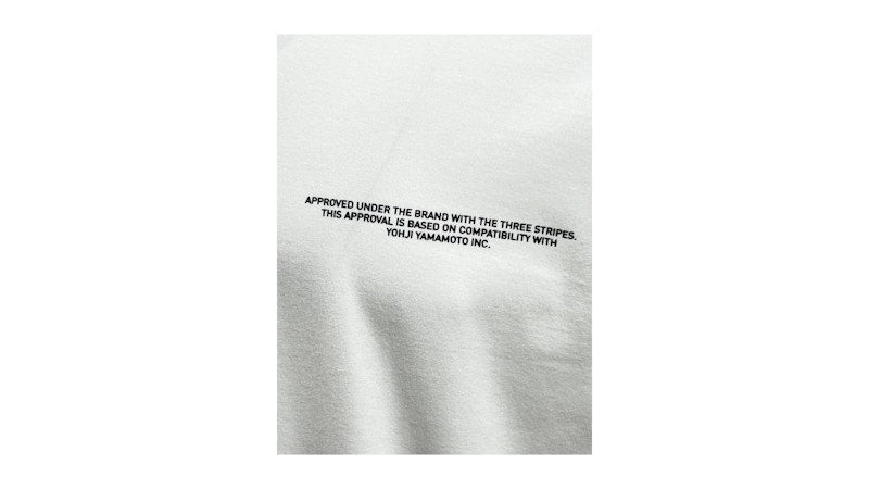 adidas x Y-3 Logo L/S Tee Cwhite