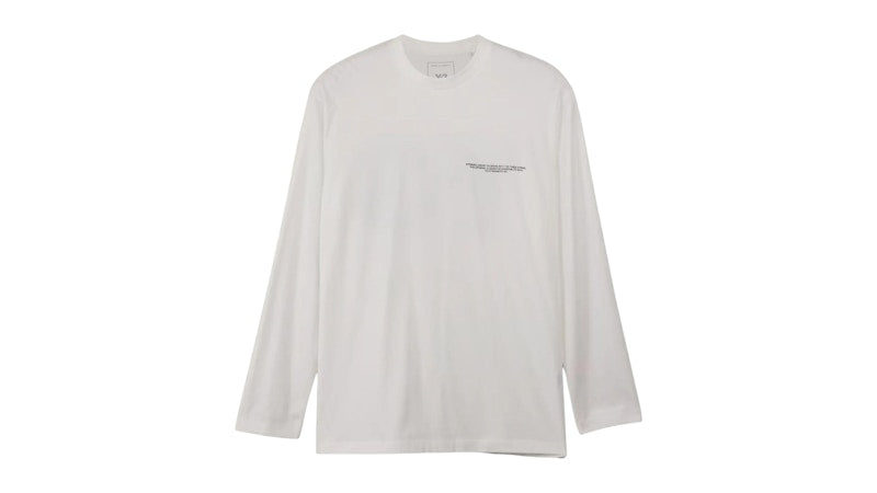 adidas x Y-3 Logo L/S Tee Cwhite