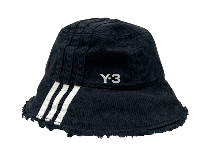 adidas x Y-3 Stripes Bucket Hat Black
