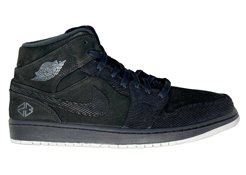 Jordan 1 Mid Suit and Sneakers