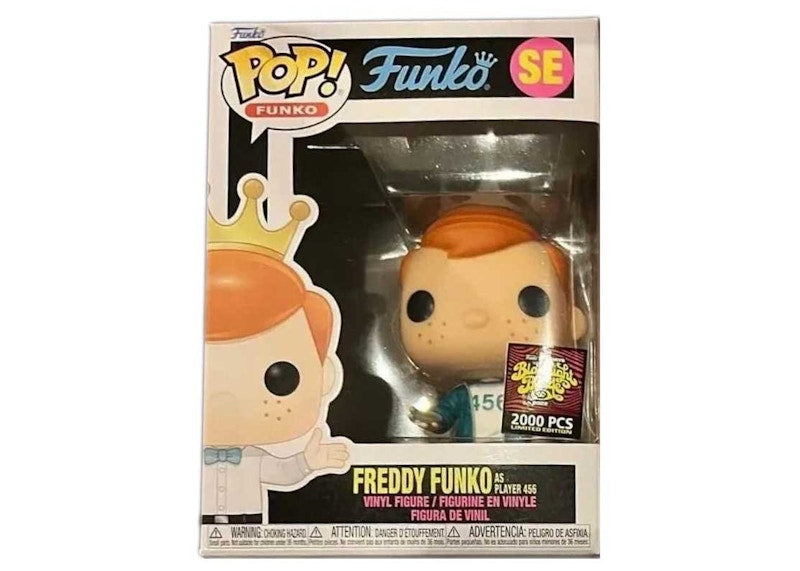 Funko Pop! Fundays Blacklight Battle Freddy Funko As Player 456 SE (LE 2000)
