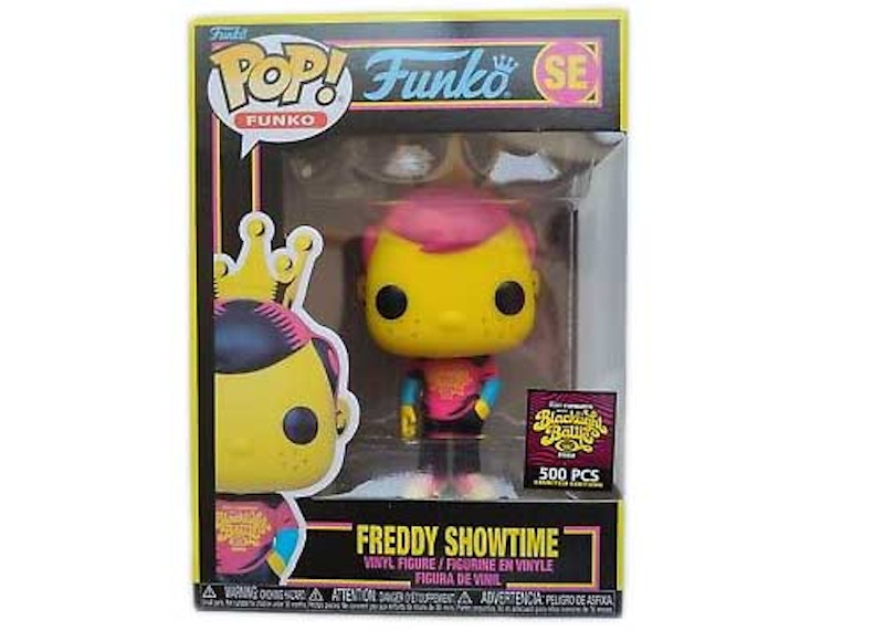 Funko Pop! Fundays Blacklight Battle Freddy Funko Freddy Showtime SE (LE 500)