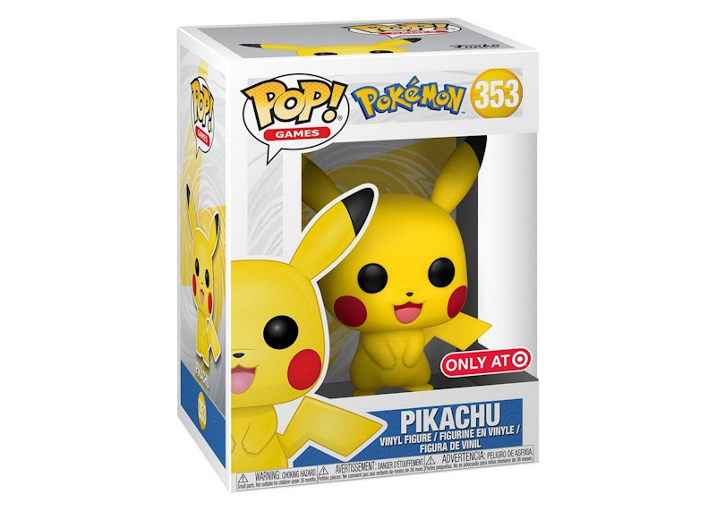 Funko Pop! Games Pokemon Pikachu-Target Exclusive Figure #353