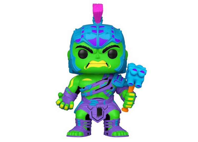Funko Pop! Marvel Studios Thor Ragnarok Hulk Black Light Jumbo Target Exclusive Figure #907
