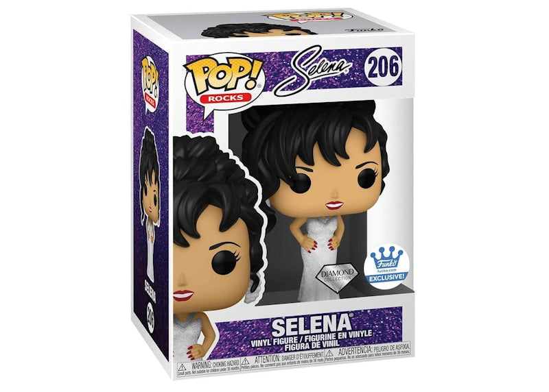 Funko Pop! Rocks Selena Diamond Funko Shop Exclusive Figure #206