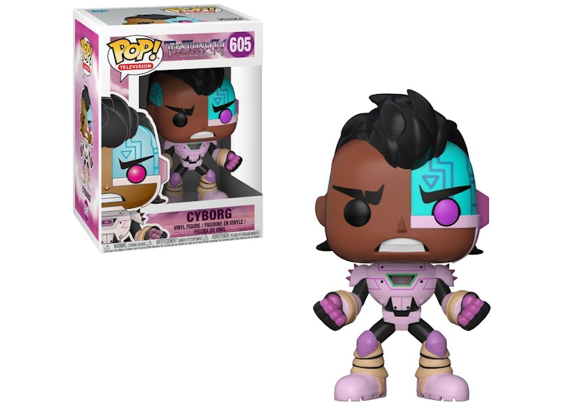 Funko Pop! Television Teen Titans Go! Cyborg Figure #605