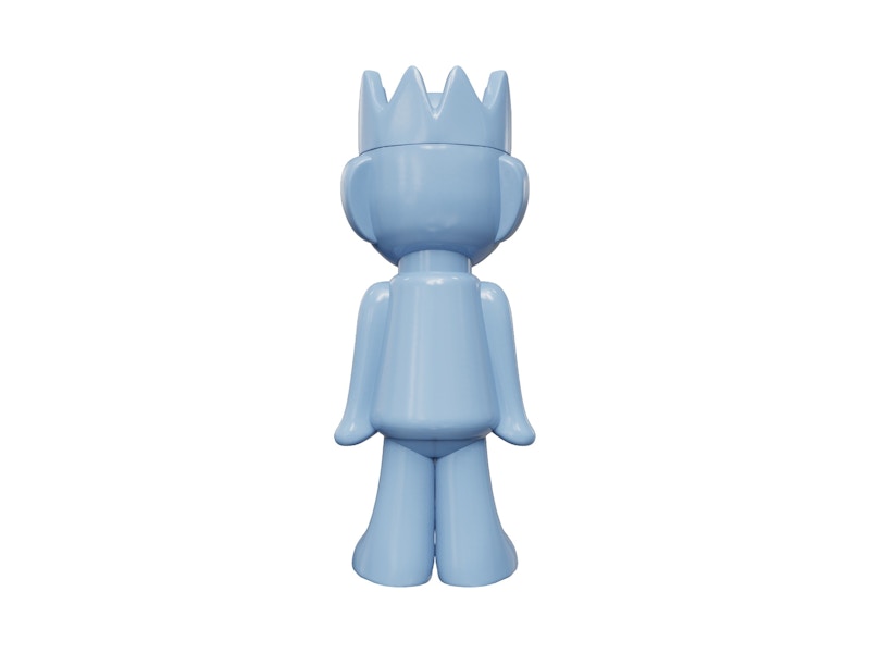 ghostwrite “Schrödinger's ghost: Winter Blue” 400% 2025 (Edition of 100)