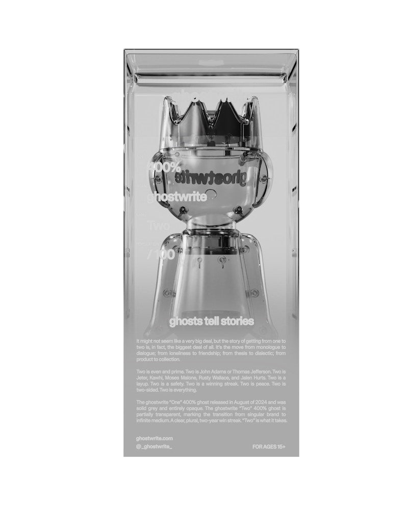 ghostwrite "Two" 400% 2025 (Edition of 100)