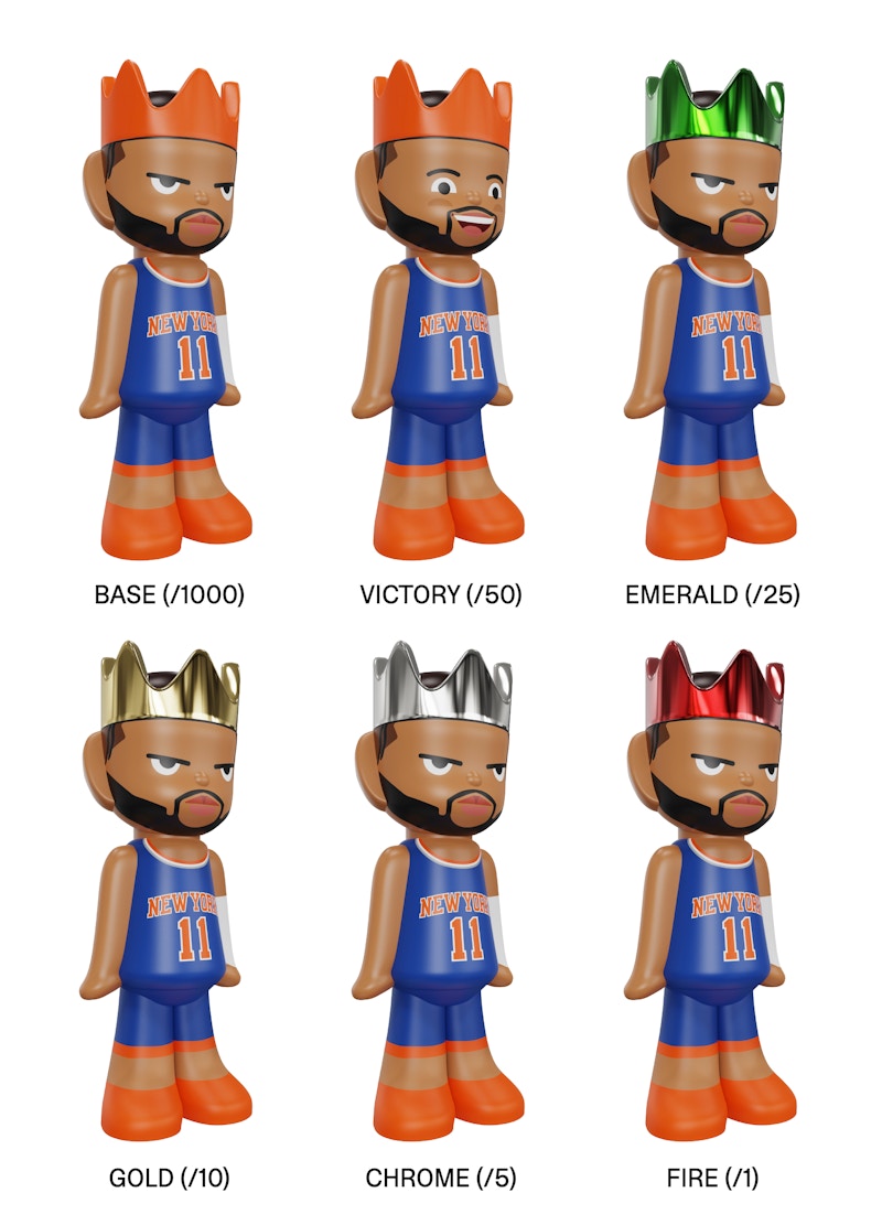 ghostwrite x NBA "Game Face" 2025 Jalen Brunson 100%