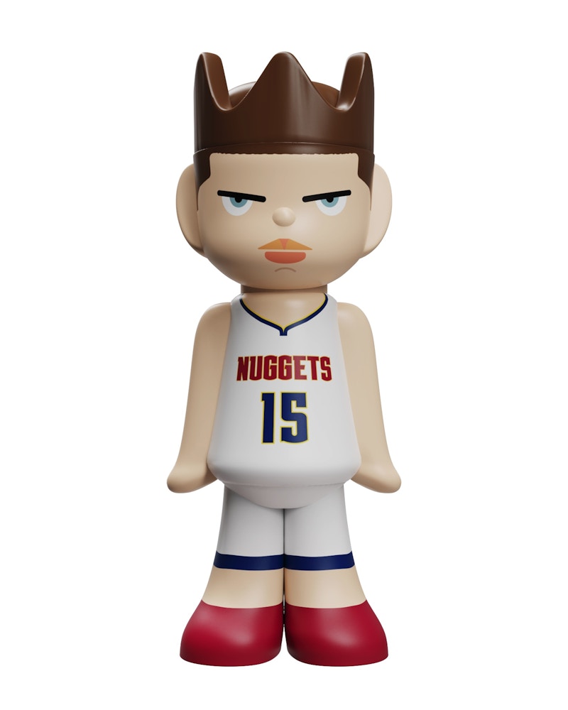 ghostwrite x NBA "Game Face" 2025 Nikola Jokic 100% (Base /50)