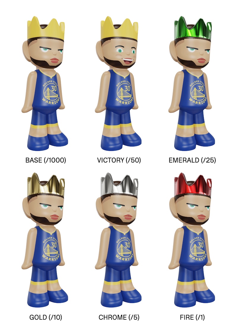 ghostwrite x NBA "Game Face" 2025 Stephen Curry 100%