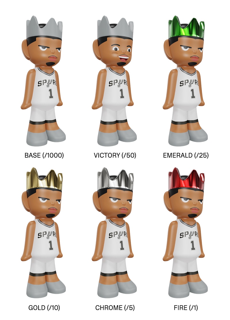 ghostwrite x NBA "Game Face" 2025 Victor Wembanyama 100%