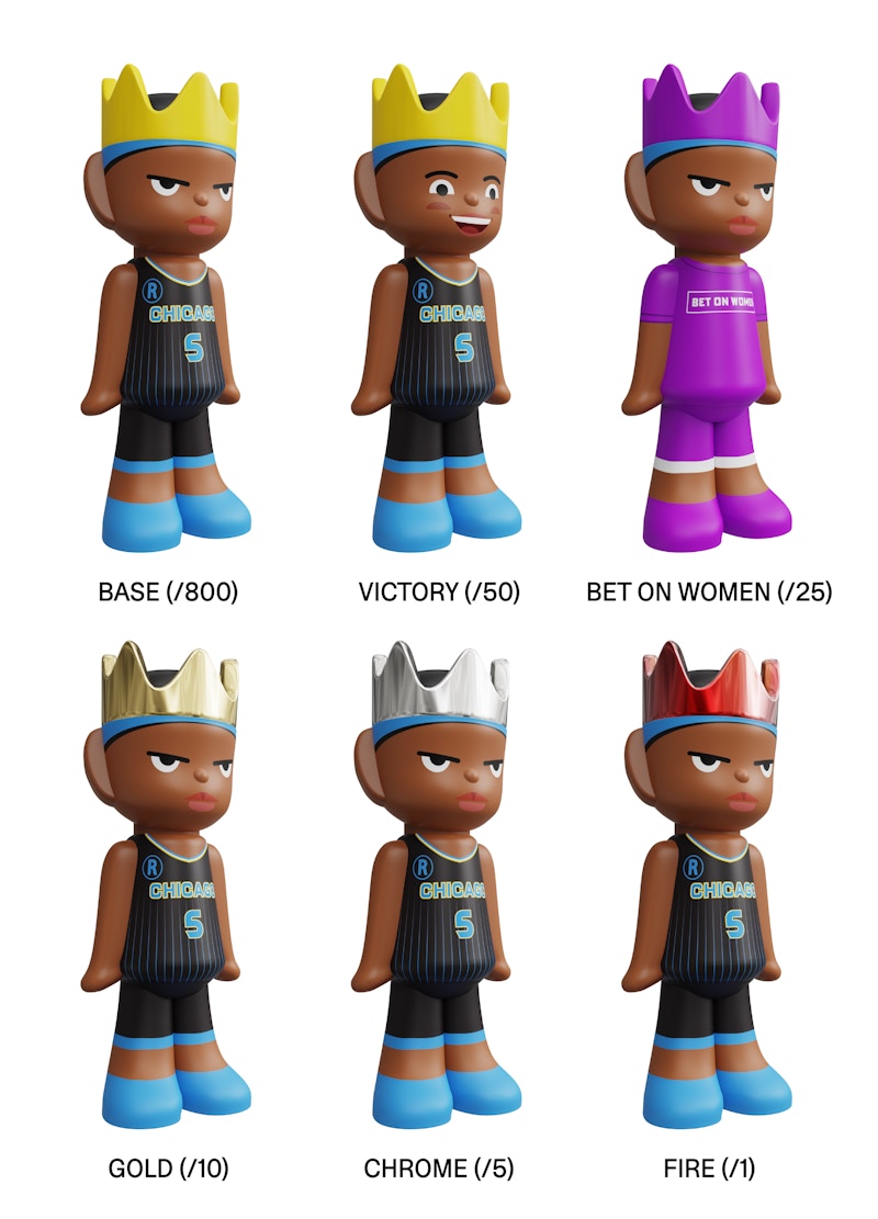 ghostwrite x WNBA "Game Face" 2024 Angel Reese 100%