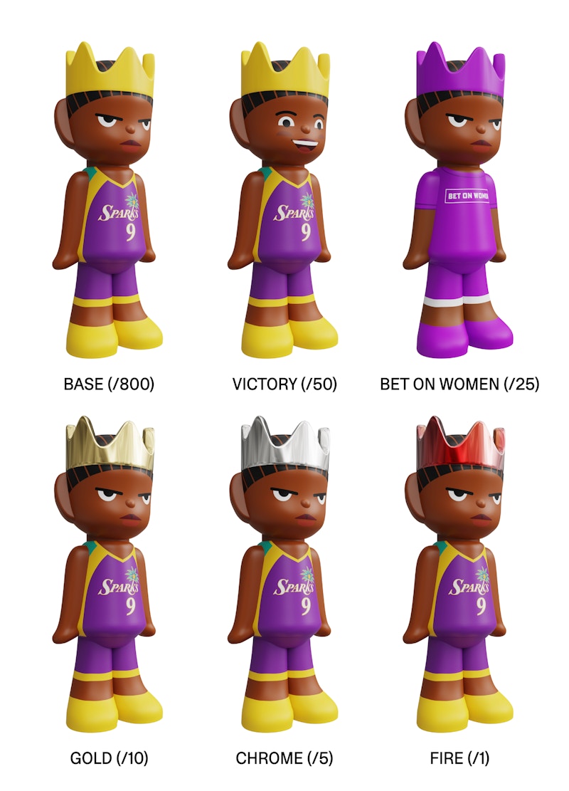 ghostwrite x WNBA "Game Face" 2024 Lisa Leslie 100%