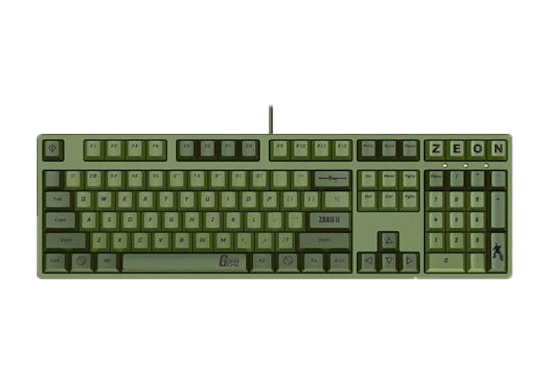 iKBC x GUNDAM Limited USB Wired Mechanical Gaming Keyboard GUNDAM RX-78-2 Green