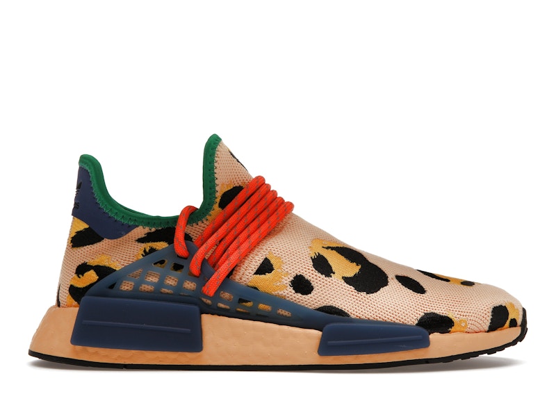 adidas NMD Hu Pharrell Animal Print Leopard Pulse Amber