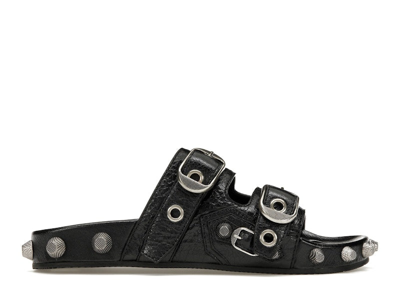 Balenciaga Cagole Sandals Black