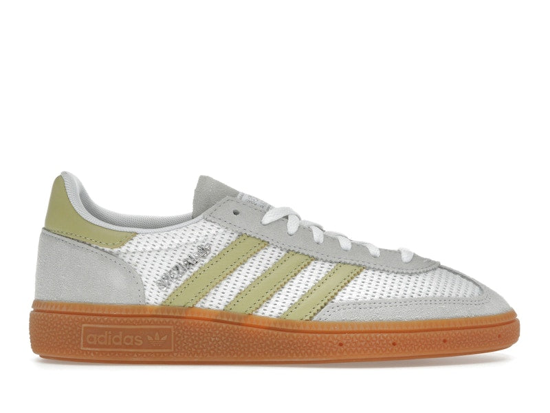 adidas Handball Spezial White Powder Yellow (Women's)