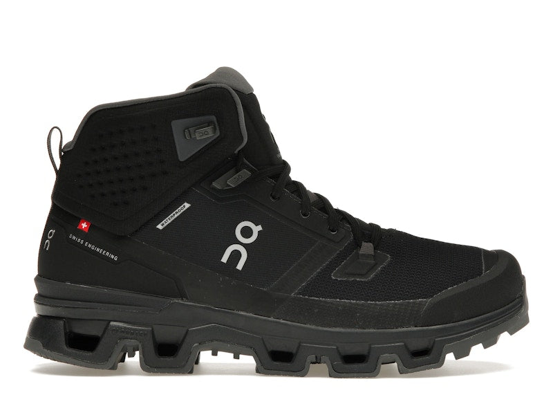 On Running Cloudrock 2 Waterproof Black Eclipse