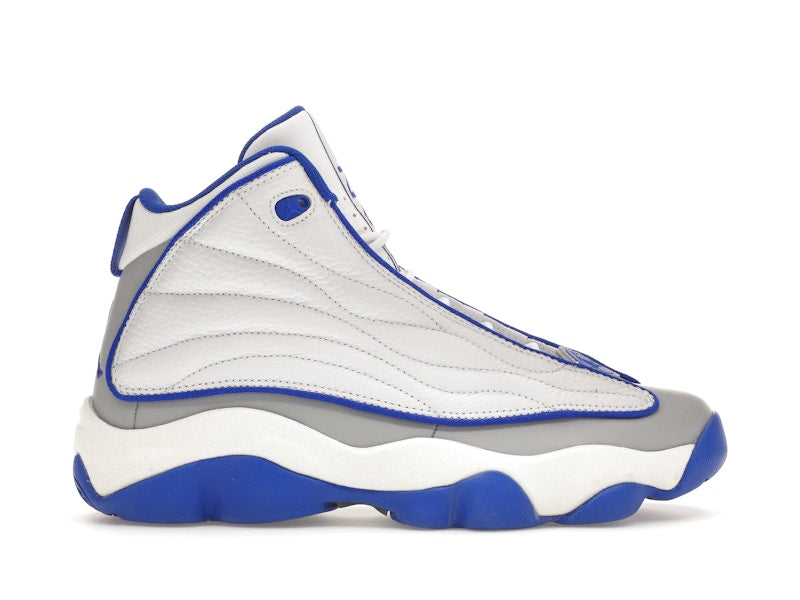 Jordan Pro Strong White Royal Grey