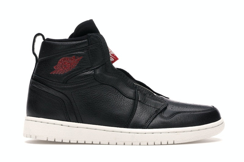 Jordan 1 Retro High Zip Black Gym Red Phantom (Women's)