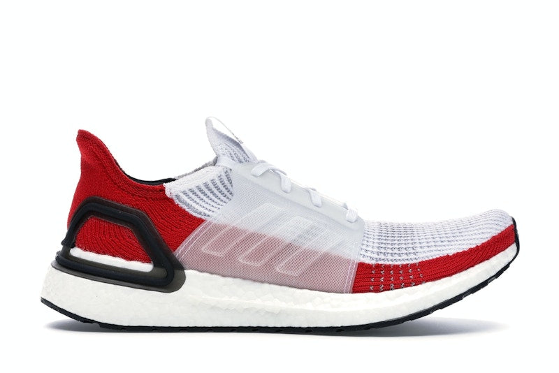 adidas Ultra Boost 19 White Scarlet