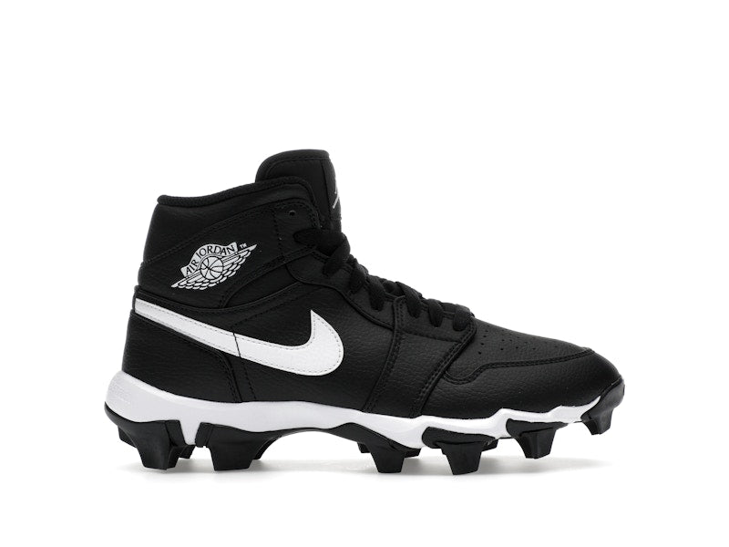 Jordan 1 Mid Cleat Black White (GS)