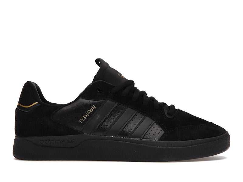 adidas Tyshawn Low Black Gold Metallic