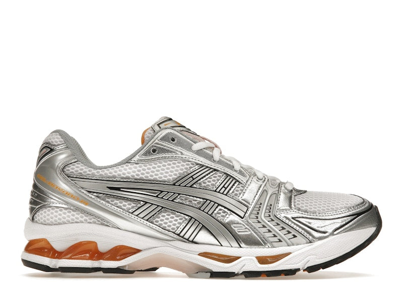 ASICS Gel-Kayano 14 White Pure Sliver Orange