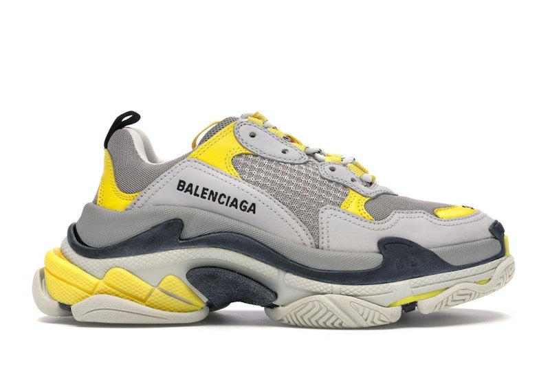 Balenciaga Triple S Grey Yellow (Women's)