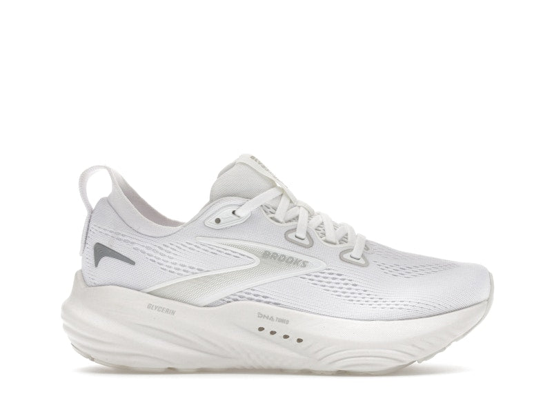 Brooks Glycerin 22 White White Grey (Women's)
