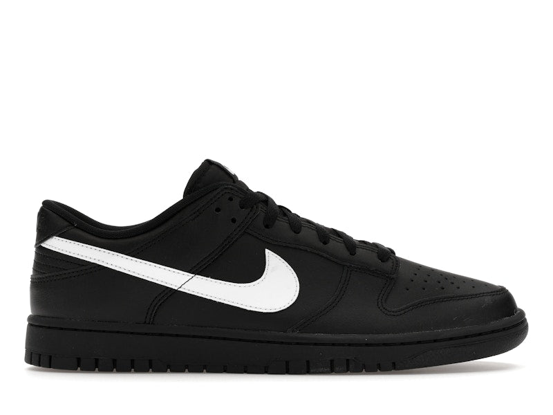 Nike Dunk Low Black White Swoosh