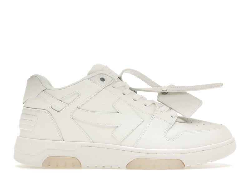 OFF-WHITE Out Of Office OOO Low Tops Triple White