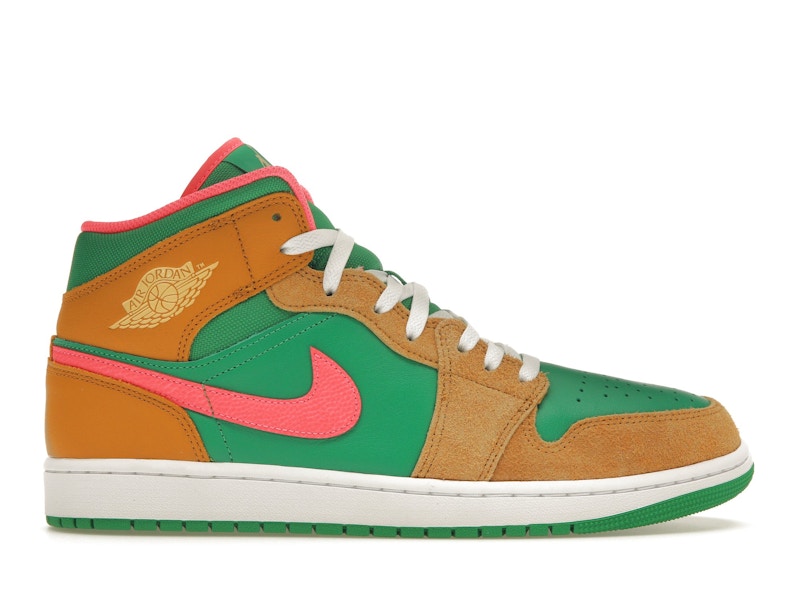 Jordan 1 Mid SE Wheat Watermelon