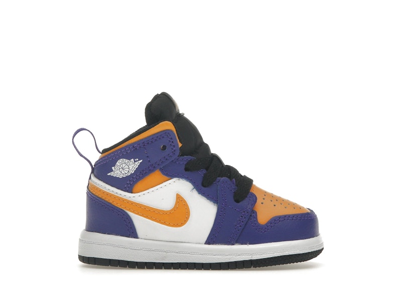Jordan 1 Mid Lakers (2022) (TD)